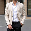 Taupe Classic 1 Piece Men's Suit with Regular Fit and Sophisticated Peak Lapel