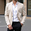 Taupe Classic 1 Piece Men's Suit with Regular Fit and Sophisticated Peak Lapel