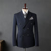 Classic 1 Piece Men's Suit with Regular Fit and Sophisticated Peak Lapel