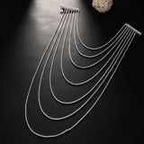 Multi-layer Hair Chain Female High-quality Elegant Bridal Headdress Rhinestone Hairpin CN32