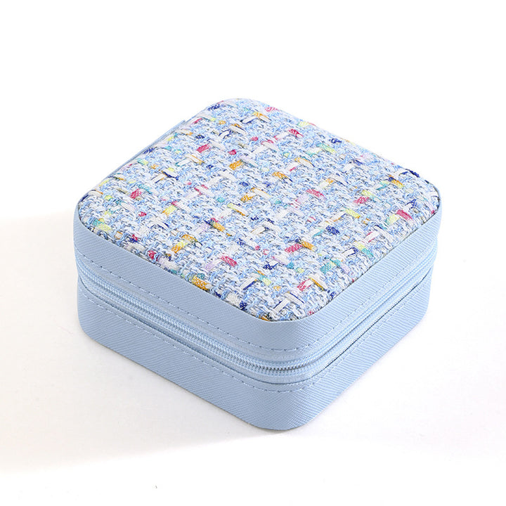 Ring Box Wedding Ring Earring Box Travelling Jewelry Box Random color  CN391