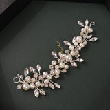New Bride Rhinestone Pearl Hairband Accessories Wedding Dress Hair Accessories