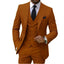 Casual Men's 3 Pieces Mens Suit Regular Fit Notch Lapel Tuxedos (Blazer+vest+Pants) CN561