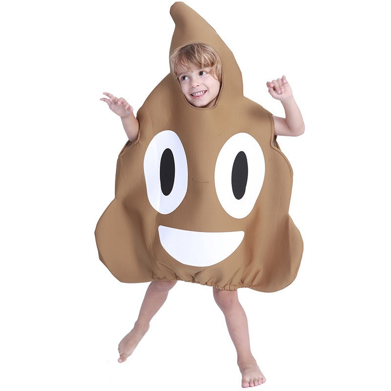 Poop Emoji Costume, Banana Costume Halloween Costume Funny Large Costume, Poop Party Toy Set