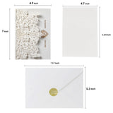 Hot Selling Wedding Greeting Card, Hollow Out Holiday Invitation Letter, HK-94