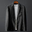 Leisure Men's Long Sleeve Lapel Pocket Business Suit Coat