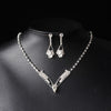 Flash Diamond Tassel Necklace Luxury Dress Accessories Dinner Clavicle Necklace CN183