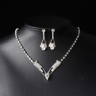 Flash Diamond Tassel Necklace Luxury Dress Accessories Dinner Clavicle Necklace CN183