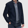 Dark Navy Classic 1 Piece Men's Suit with Regular Fit and Sophisticated Peak Lapel