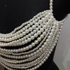 White Wedding Bride Bridesmaid Body Chain Chest Chain