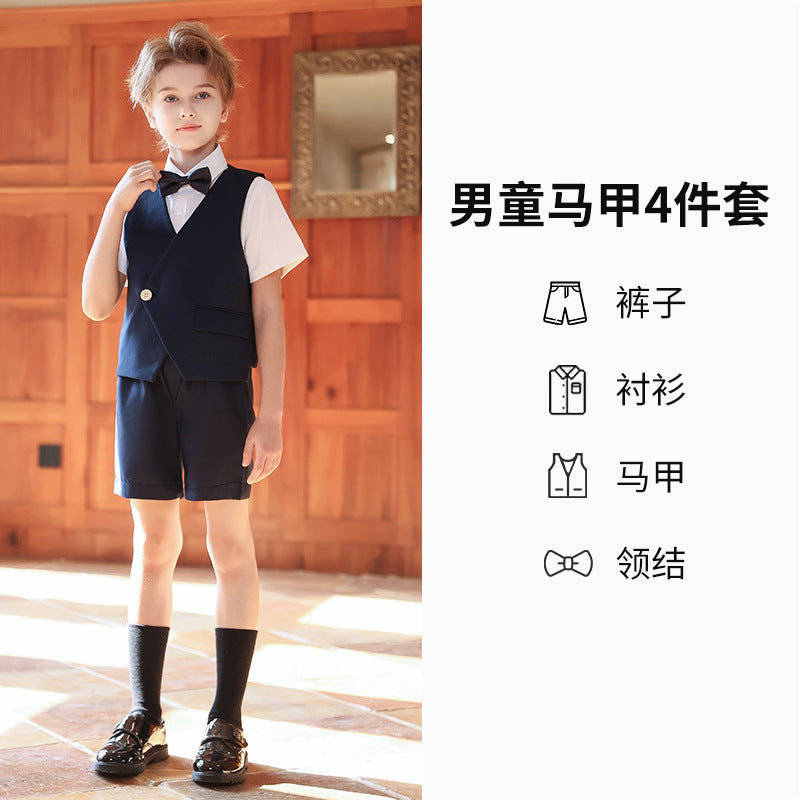 Children Suit Summer New Fashion Vest Suit Boy CN75