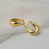 Senior Cold Earrings Female U-shaped Design Earrings