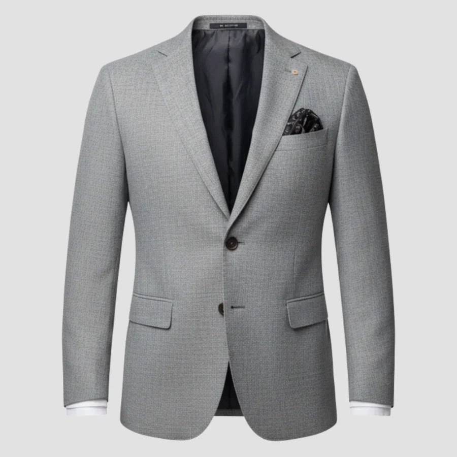 Casual Single-row Button Suit Jacket Men's Slim Suit Jacket Long Sleeves Suit