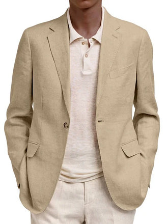 Elegant Single-row Single-button Color Suit Jacket Men's Casual Slim Suit Jacket