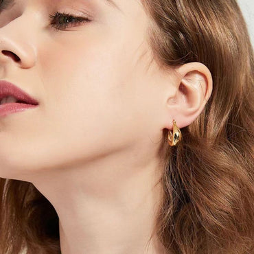 Senior Cold Earrings Female U-shaped Design Earrings CN21