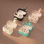 Ring Box Wedding Ring Earring Box Travelling Jewelry Box Random color  CN388