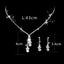 Flash Diamond Tassel Necklace Luxury Dress Accessories Dinner Clavicle Necklace CN167