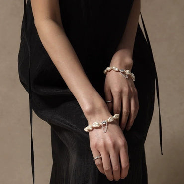 Elegant Pearl Bracelet Chain Accessory