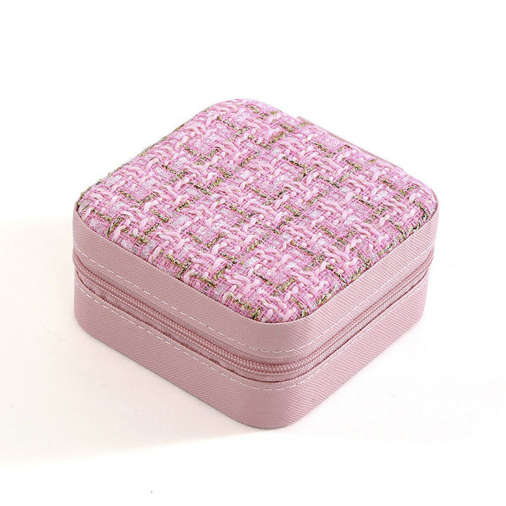 Ring Box Wedding Ring Earring Box Travelling Jewelry Box Random color  CN391
