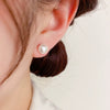 Sparkling Pearl White Earring Design Earrings