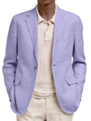 Leisure Men's Long Sleeve Lapel Pocket Business Suit Coat