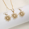 Flash Diamond Tassel Luxury Dress Accessories Dinner Clavicle Necklace Earring