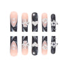 Rhinestone Nails Bling Wedding Press On Nails With Design For Women And Girls CN99
