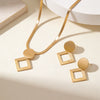 Flash Diamond Tassel Luxury Dress Accessories Dinner Clavicle Necklace Earring