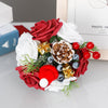 Wedding Flower For The Groom And Bride, Simulated Rose Wedding Bouquet, WF07