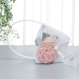 Artificial Flower Decoration Small Flower Basket, LH-5740