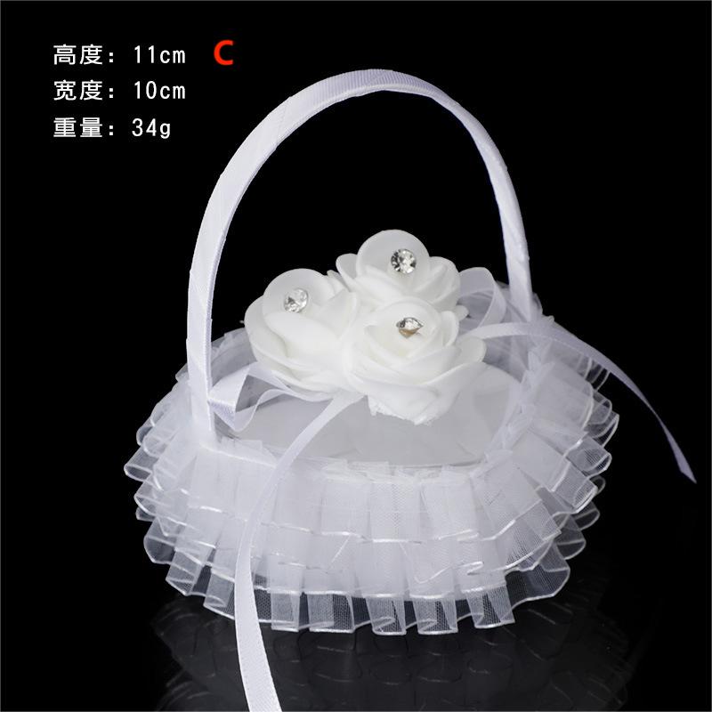 Wedding Ring Pillow For The Groom And Bride, Creative Portable, JZH-5961
