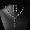 Flash Diamond Tassel Necklace Luxury Dress Accessories Dinner Clavicle Necklace CN174