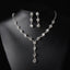 Flash Diamond Tassel Necklace Luxury Dress Accessories Dinner Clavicle Necklace CN174