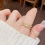 Shell Double-layer Wave Opening Ring for Summer