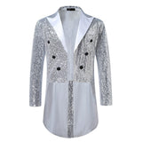 Men Suit Tuxedo Banquet Sequined Men Coat