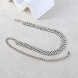 Fashion Diamond Necklace Personality Temperament Neck Jewelry Short Clavicle Chain CN06