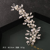 New Bride Rhinestone Pearl Hairband Accessories Wedding Dress Hair Accessories