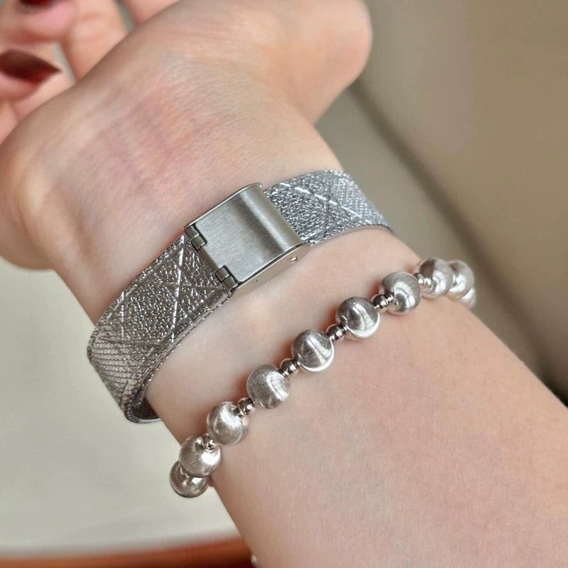 Light Bulb High Gloss Brushed Bracelet