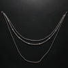 Bridal Wedding Pearl Necklace With Tassel Back Chain