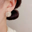 Sweet Flower Crystal Earrings