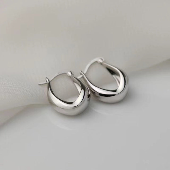 Senior Cold Earrings Female U-shaped Design Earrings
