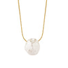 Elegant Design Baroque Inspired Irregular Necklace
