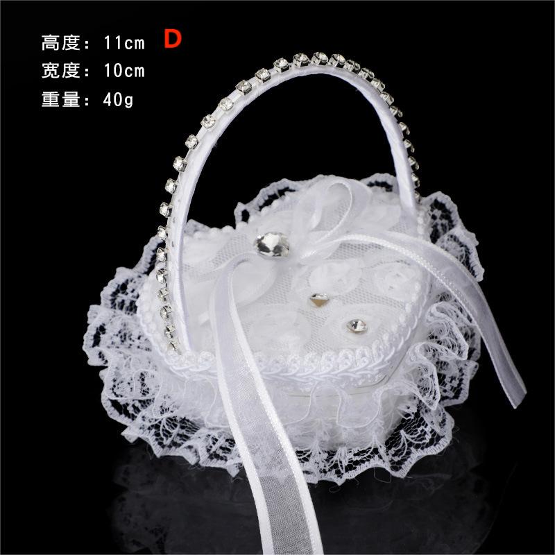 Wedding Ring Pillow For The Groom And Bride, Creative Portable, JZH-5961
