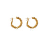 Sparkling Retro Metal Gold Earring Design Earrings