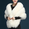 Winter Versatile Double-sided Cold-proof Thickened Warm Shawl Women's Scarf CN381