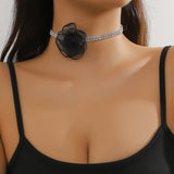 Retro Pearl Choker Necklace French Temperament Clavicle Chain CN135