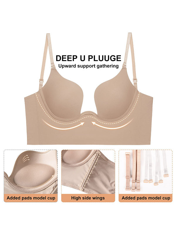 Sexy and charming underwear push-up seamless anti-sagging bra