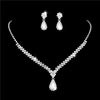 Flash Diamond Tassel Necklace Luxury Dress Accessories Dinner Clavicle Necklace CN181