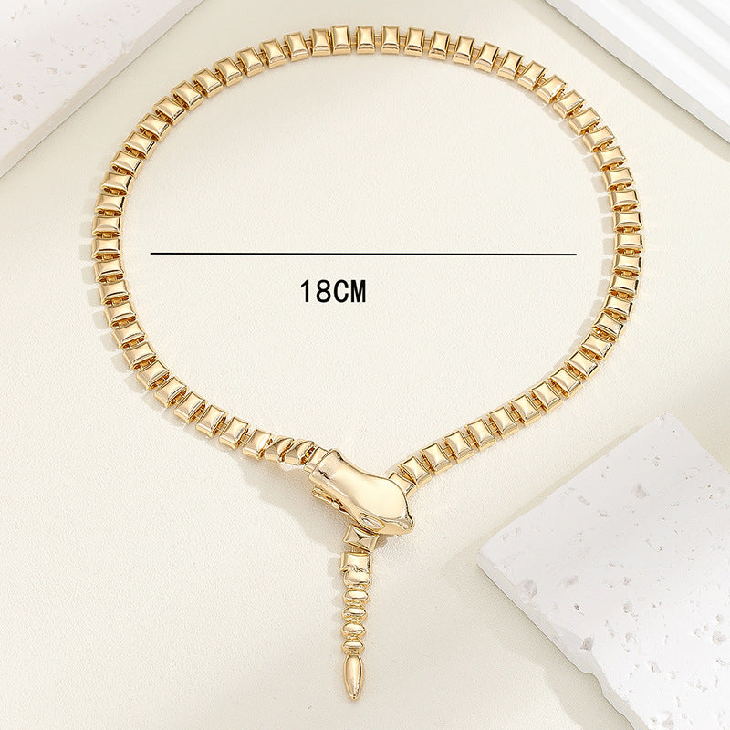 Snake Necklace Luxury Ladies Clavicle Chain Necklace CN50