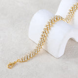 Fashion Diamond Necklace Personality Temperament Neck Jewelry Short Clavicle Chain CN06